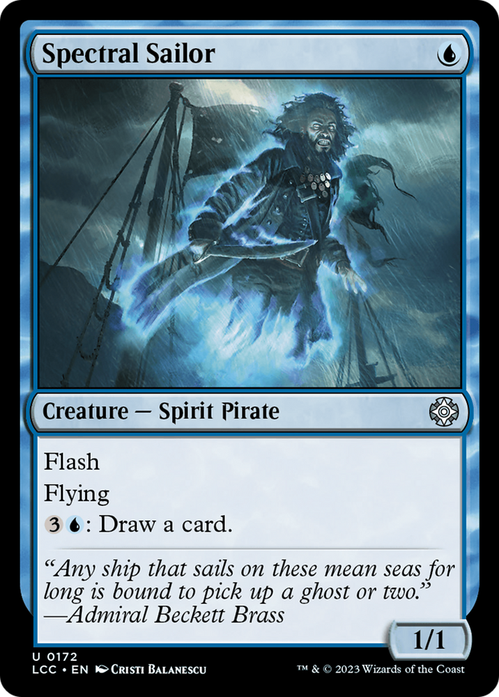 Spectral Sailor [The Lost Caverns of Ixalan Commander] Magic: The Gathering