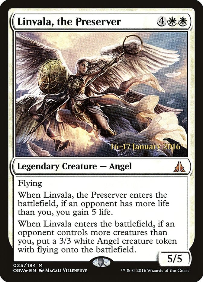 Linvala, the Preserver [Oath of the Gatewatch Prerelease Promos] Magic: The Gathering