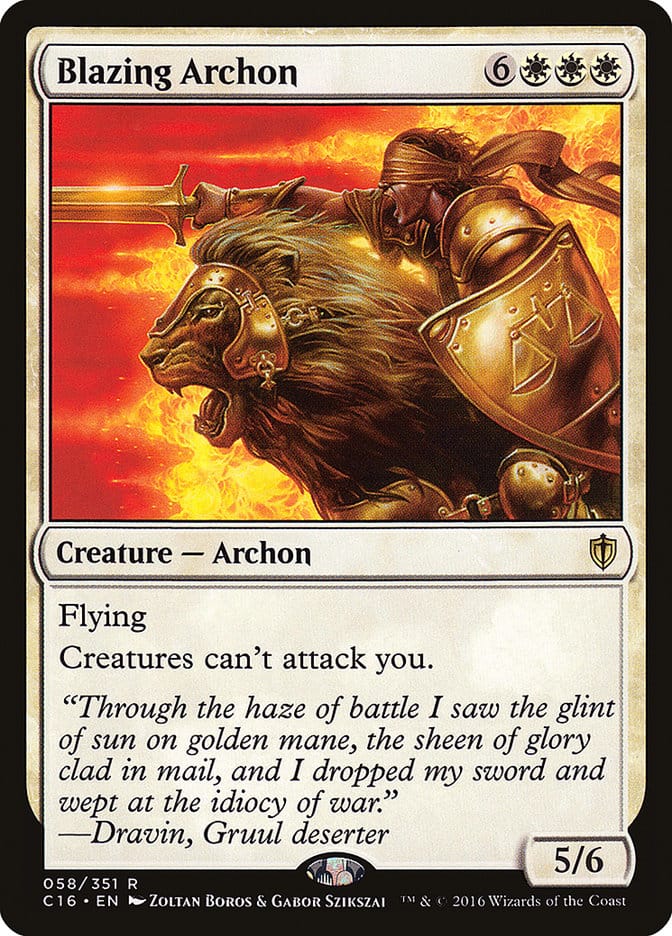 Blazing Archon [Commander 2016] Magic: The Gathering