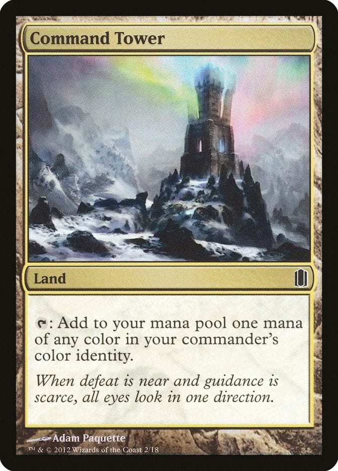 Command Tower [Commander's Arsenal] Magic: The Gathering