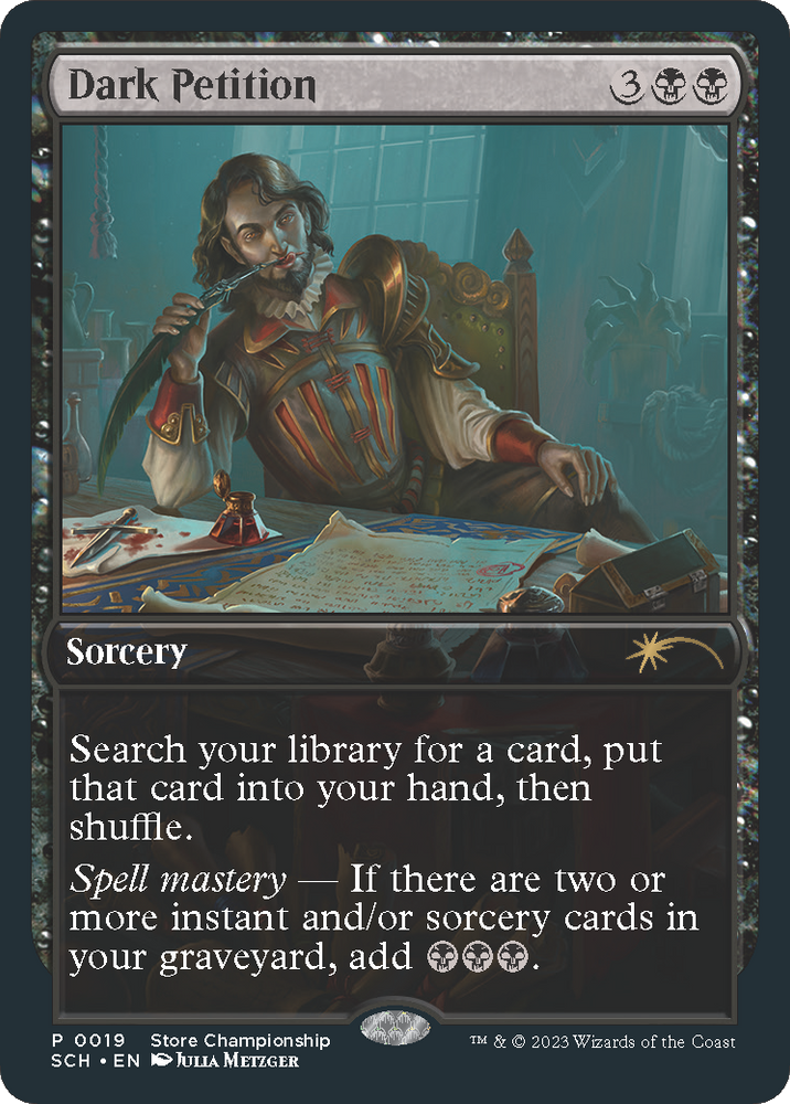 Dark Petition [Store Championships 2023] Magic: The Gathering