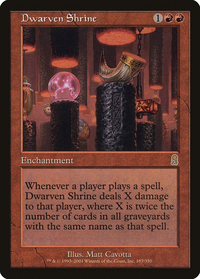 Dwarven Shrine [Odyssey] Magic: The Gathering