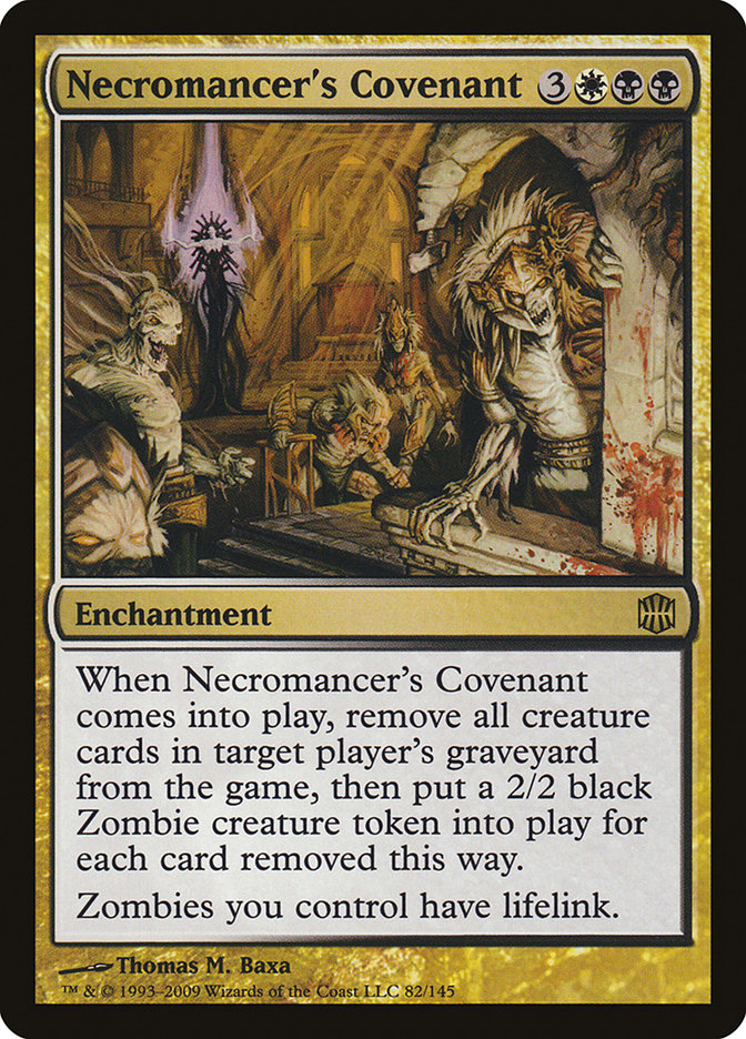 Necromancer's Covenant [Alara Reborn] Magic: The Gathering