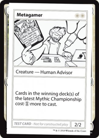 Metagamer (2021 Edition) [Mystery Booster Playtest Cards] Magic: The Gathering