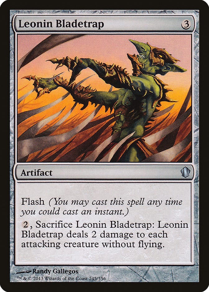 Leonin Bladetrap [Commander 2013] Magic: The Gathering