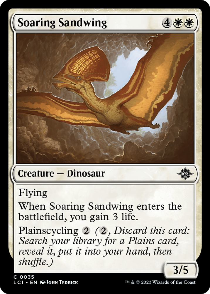 Soaring Sandwing [The Lost Caverns of Ixalan] Magic: The Gathering