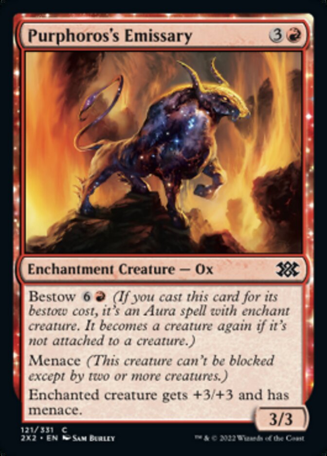 Purphoros's Emissary [Double Masters 2022] Magic: The Gathering