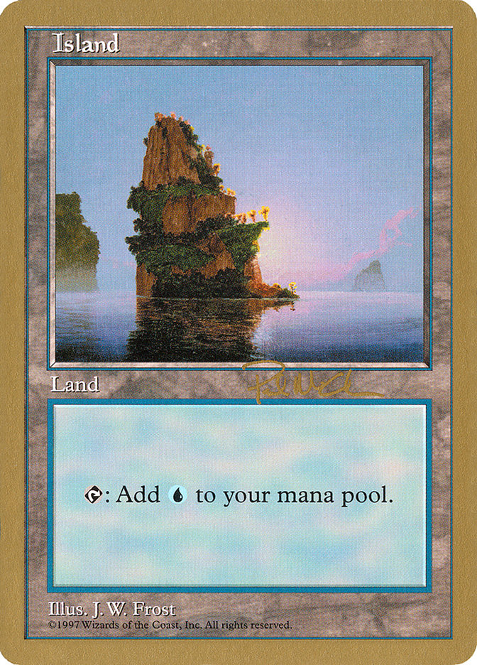 Island (pm435) (Paul McCabe) [World Championship Decks 1997] Magic: The Gathering