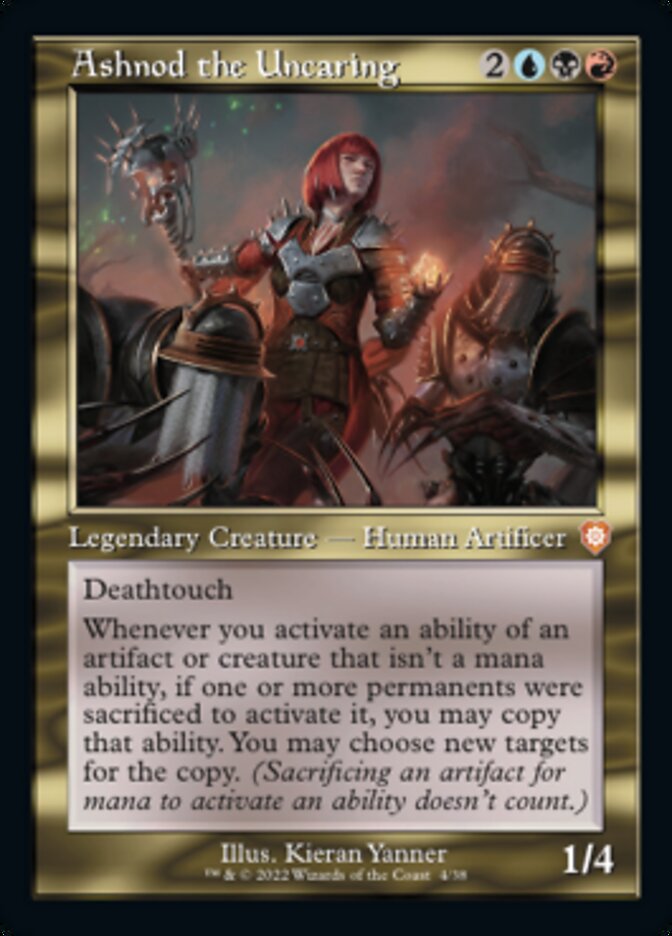 Ashnod the Uncaring (Retro) [The Brothers' War Commander] Magic: The Gathering