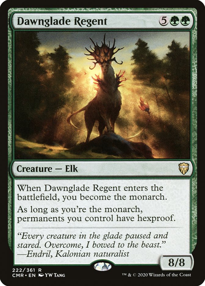 Dawnglade Regent [Commander Legends] Magic: The Gathering