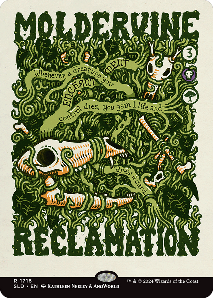 Moldervine Reclamation (Rainbow Foil) [Secret Lair Drop Series] Magic: The Gathering