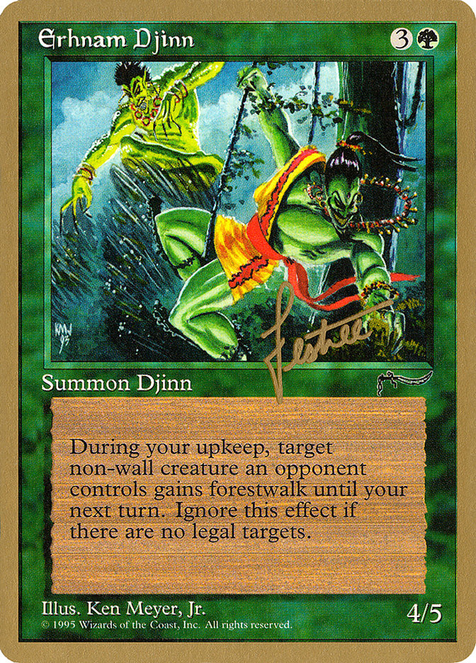Erhnam Djinn (Bertrand Lestree) [Pro Tour Collector Set] Magic: The Gathering