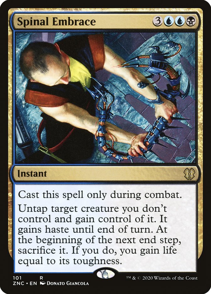 Spinal Embrace [Zendikar Rising Commander] Magic: The Gathering