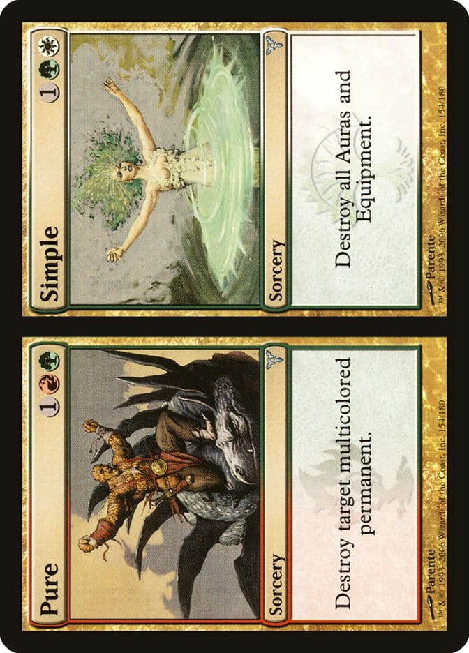Pure // Simple [Dissension] Magic: The Gathering