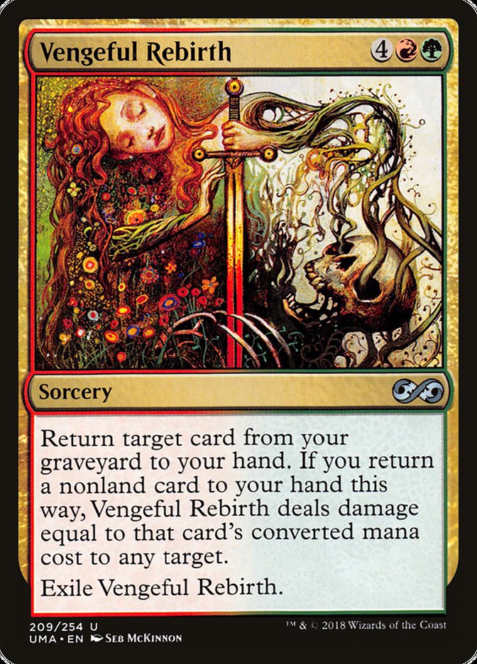 Vengeful Rebirth [Ultimate Masters] Magic: The Gathering