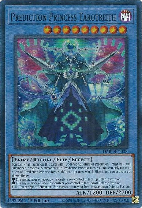 Prediction Princess Tarotreith [DABL-EN038] Super Rare - Yugioh Cards For Your TCG Needs!