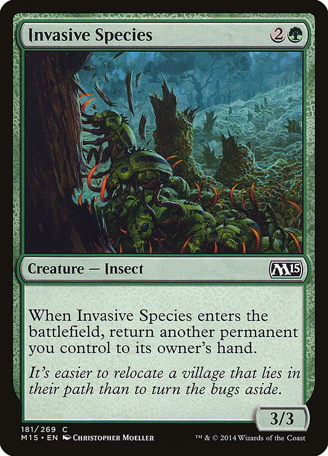 Invasive Species [Magic 2015] Magic: The Gathering