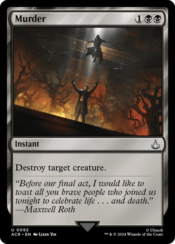 Murder [Assassin's Creed] Magic: The Gathering