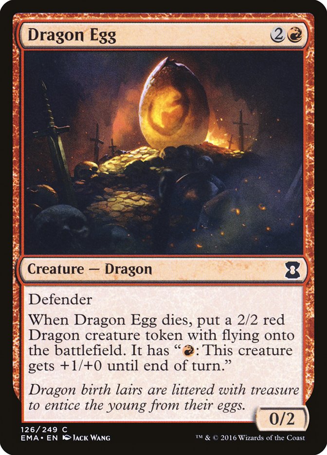 Dragon Egg [Eternal Masters] Magic: The Gathering