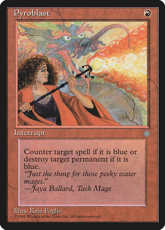 Pyroblast [Ice Age] Magic: The Gathering