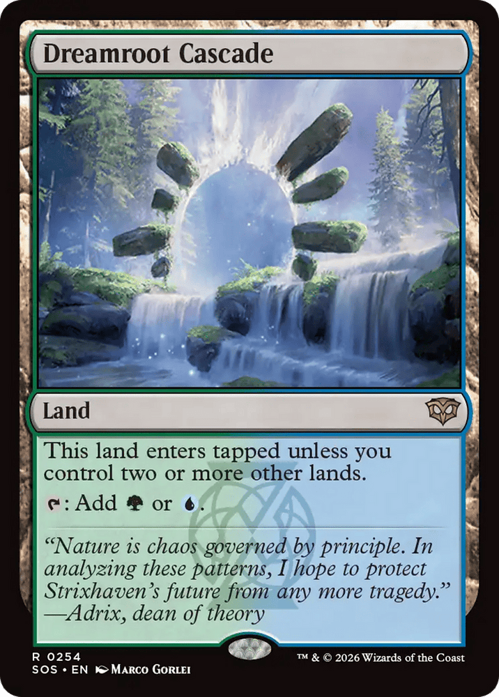 Dreamroot Cascade [Secrets of Strixhaven]
