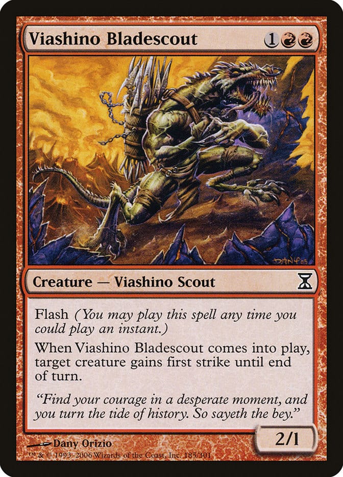 Viashino Bladescout [Time Spiral] Magic: The Gathering