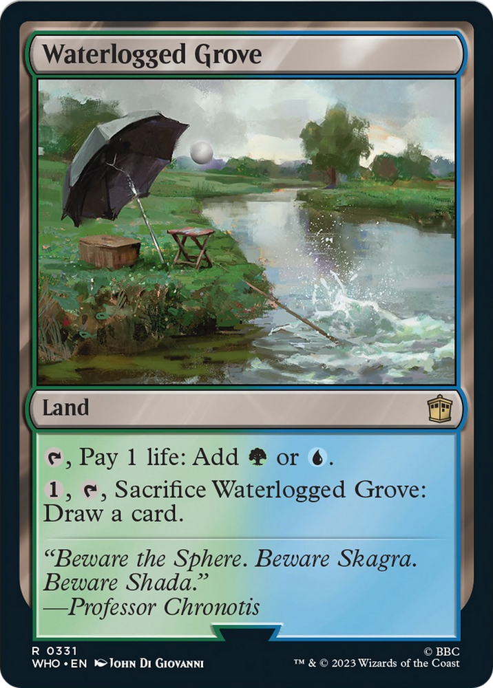 Waterlogged Grove [Doctor Who] Magic: The Gathering