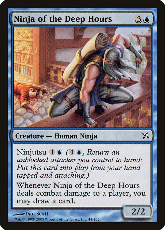 Ninja of the Deep Hours [Betrayers of Kamigawa] Magic: The Gathering