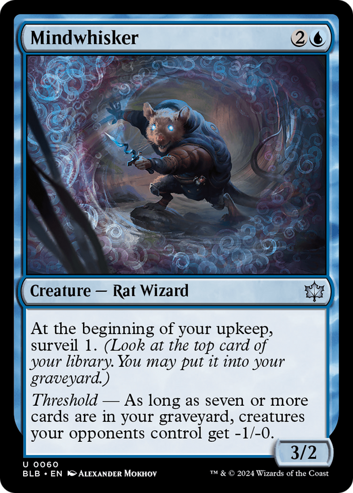 Mindwhisker [Bloomburrow] Magic: The Gathering
