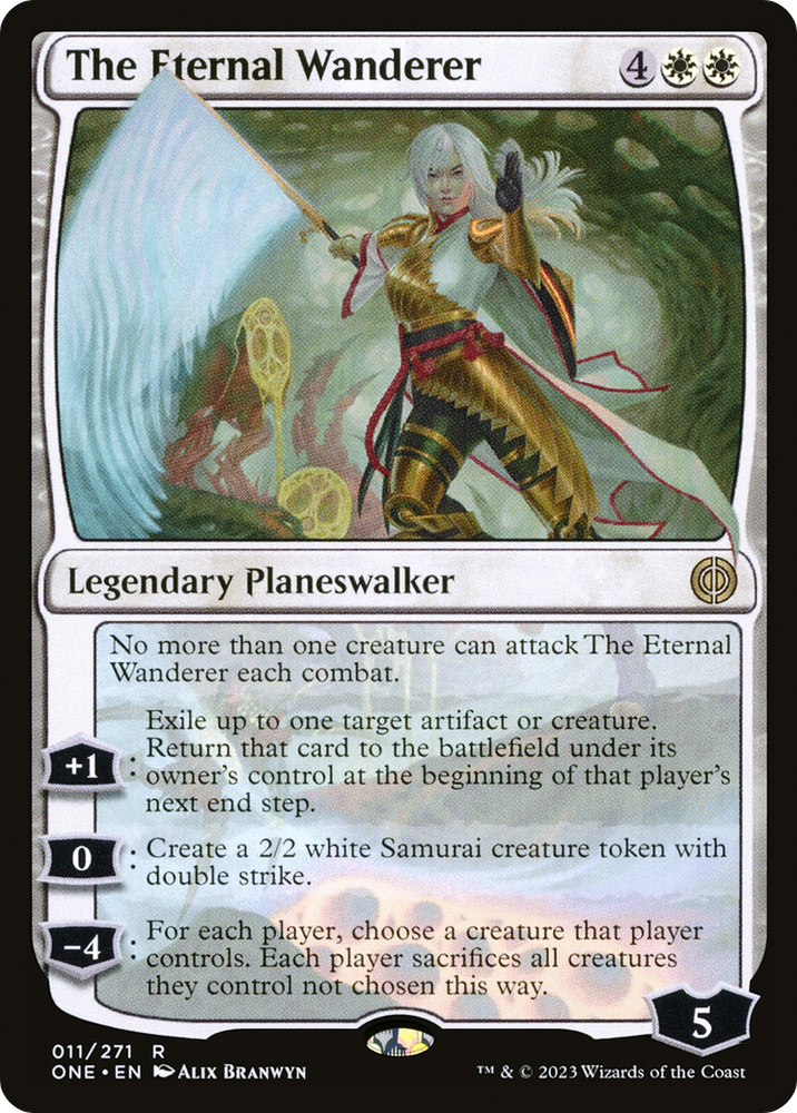 The Eternal Wanderer [Phyrexia: All Will Be One] Magic: The Gathering