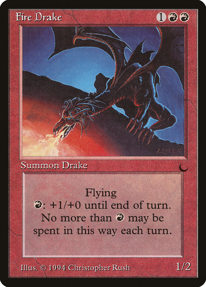 Fire Drake [The Dark] Magic: The Gathering