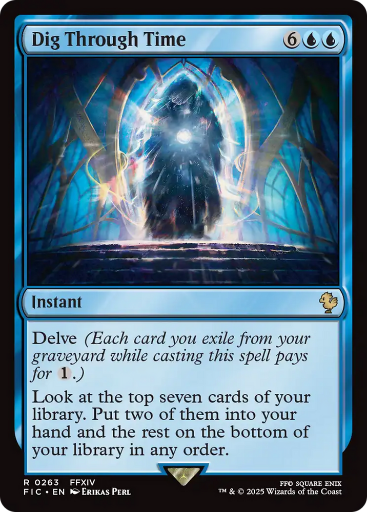 Dig Through Time [FINAL FANTASY Commander] Magic: The Gathering
