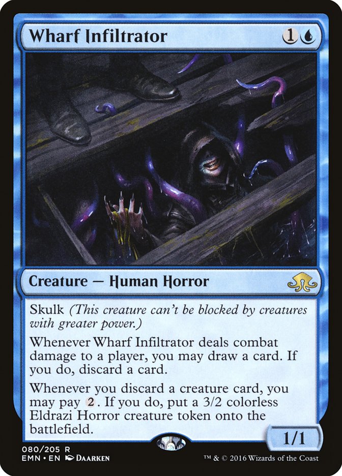Wharf Infiltrator [Eldritch Moon] Magic: The Gathering