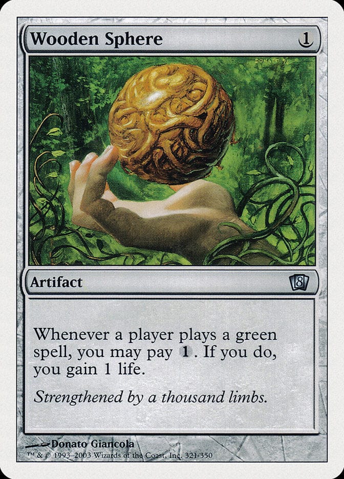 Wooden Sphere [Eighth Edition] Magic: The Gathering