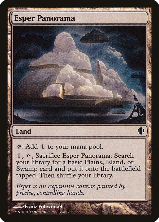 Esper Panorama [Commander 2013] Magic: The Gathering
