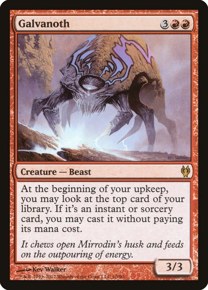 Galvanoth [Duel Decks: Izzet vs. Golgari] Magic: The Gathering