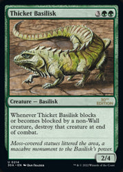 Thicket Basilisk [30th Anniversary Edition] Magic: The Gathering