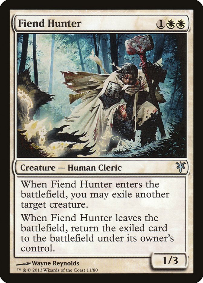 Fiend Hunter [Duel Decks: Sorin vs. Tibalt] Magic: The Gathering