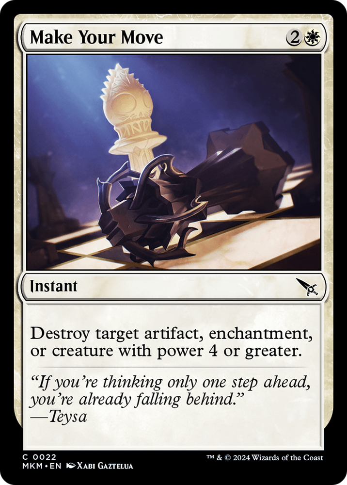 Make Your Move [Murders at Karlov Manor] Magic: The Gathering