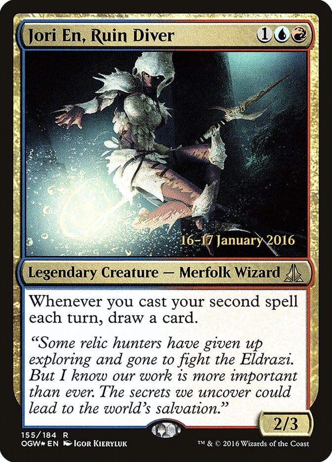 Jori En, Ruin Diver [Oath of the Gatewatch Prerelease Promos] Magic: The Gathering