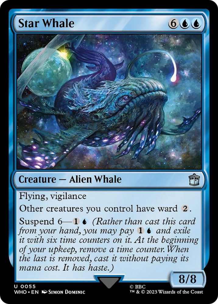 Star Whale [Doctor Who] Magic: The Gathering