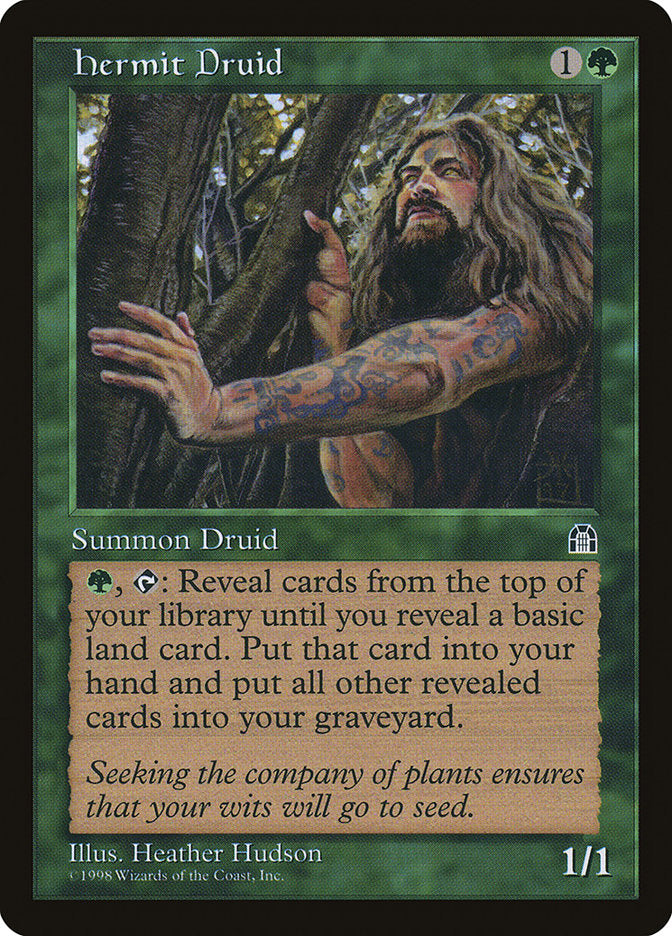 Hermit Druid [Stronghold] Magic: The Gathering