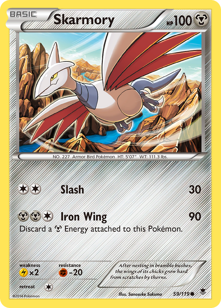Skarmory (59/119) [XY: Phantom Forces] Pokémon