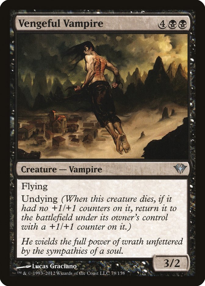 Vengeful Vampire [Dark Ascension] Magic: The Gathering