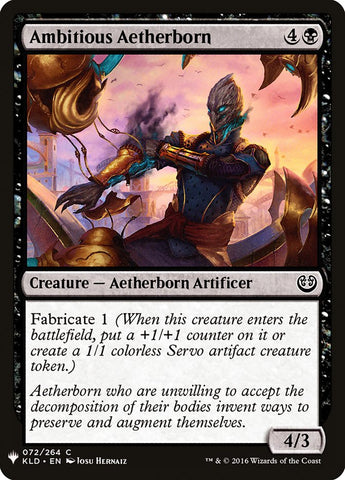 Ambitious Aetherborn [Mystery Booster] Magic: The Gathering