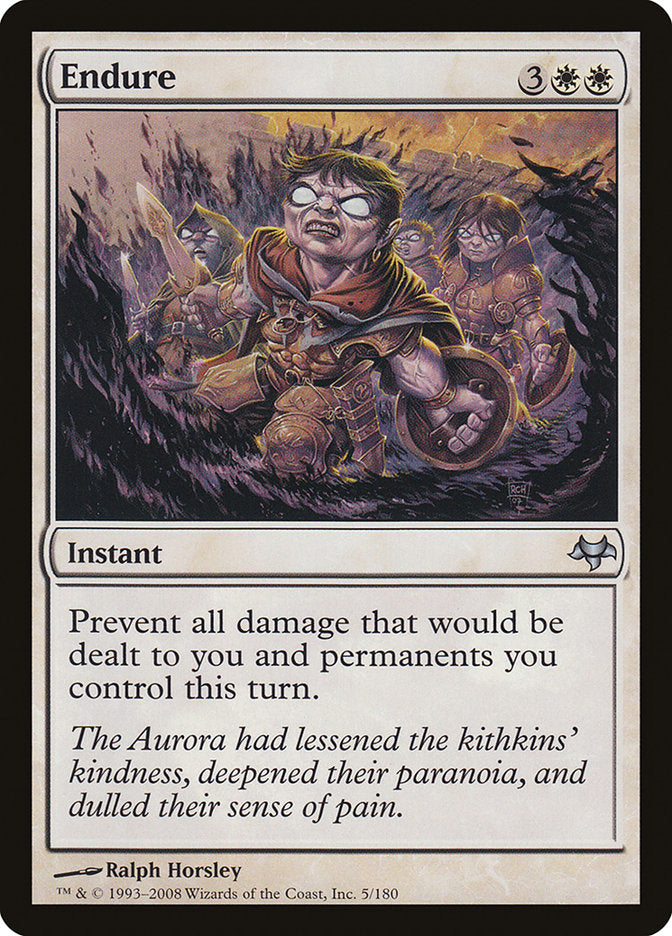 Endure [Eventide] Magic: The Gathering