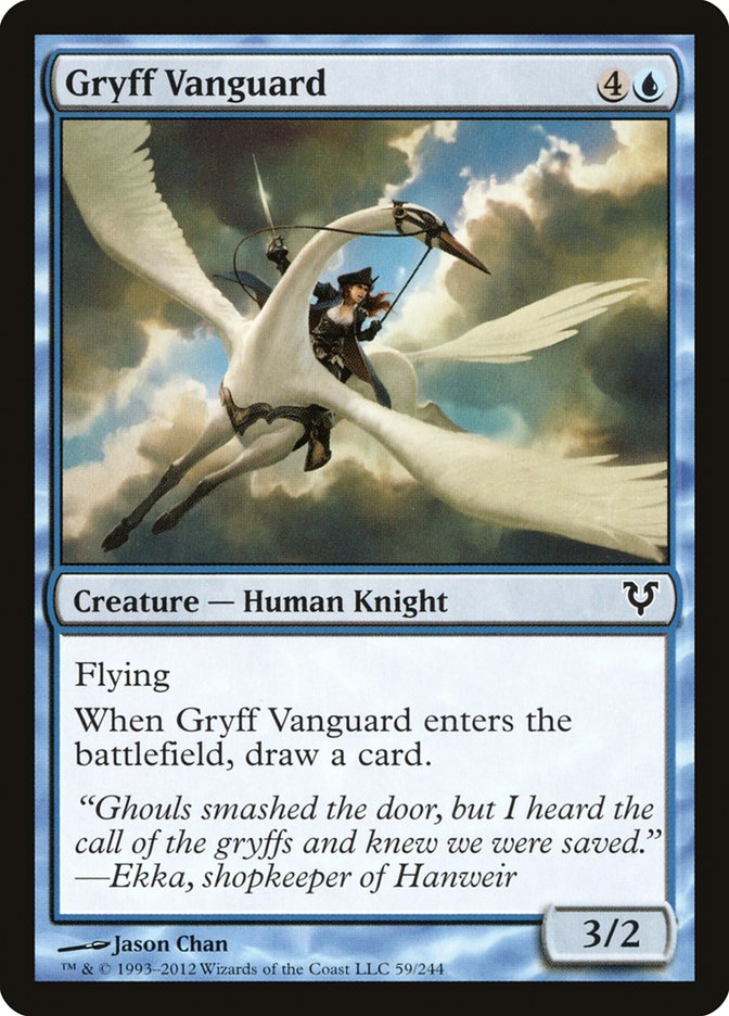 Gryff Vanguard [Avacyn Restored] Magic: The Gathering