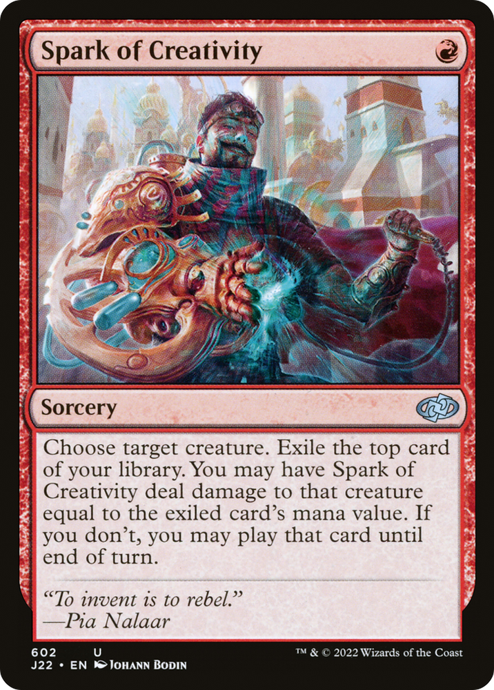 Spark of Creativity [Jumpstart 2022] Magic: The Gathering