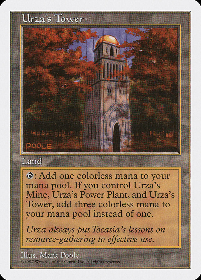 Urza's Tower [Fifth Edition] Magic: The Gathering
