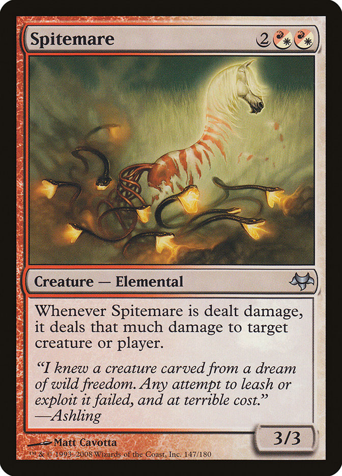 Spitemare [Eventide] Magic: The Gathering